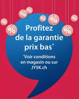 JYSK Katalog in Affoltern am Albis | Offres exceptionnelles - FR | 2026-01-20T00:00:00.000Z - 2026-02-03T00:00:00.000Z