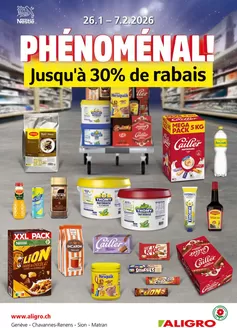Aligro Katalog in Regensdorf | Attraktiivi Sonderängbot für alli | 2026-01-26T00:00:00.000Z - 2026-02-07T00:00:00.000Z