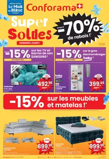 Conforama Katalog in Ecublens | Conforama reklamblad - FR | 2026-01-21T00:00:00.000Z - 2026-02-03T00:00:00.000Z