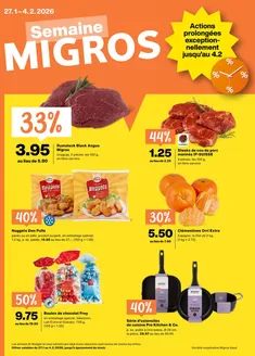 Migros Katalog in Kreuzlingen | Aktuälli Schnäppchen und Ängbot | 2026-01-27T00:00:00.000Z - 2026-02-04T00:00:00.000Z