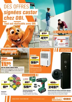 OBI Katalog in Gland | DES OFFRES signées castor chez OBI. | 2026-02-01T00:00:00.000Z - 2026-02-14T00:00:00.000Z