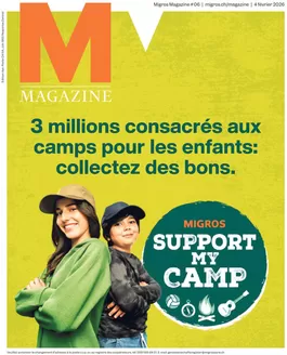 Migros Katalog in Pfäffikon | Migros magazin - FR | 2026-02-04T00:00:00.000Z - 2026-02-04T00:00:00.000Z