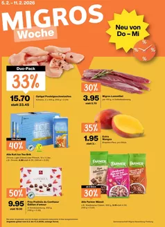 Migros Katalog in Allschwil | Top-Deals und Rabatt | 2026-02-05T00:00:00.000Z - 2026-02-11T00:00:00.000Z