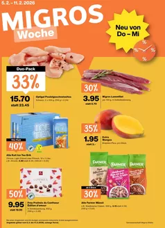 Migros Katalog in Allschwil | Üsi beste Deals für Sie | 2026-02-05T00:00:00.000Z - 2026-02-11T00:00:00.000Z