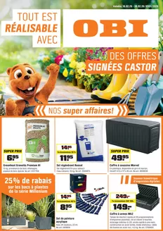OBI Katalog in Genève | DES OFFRES signées castor chez OBI. | 2026-02-14T00:00:00.000Z - 2026-02-28T00:00:00.000Z