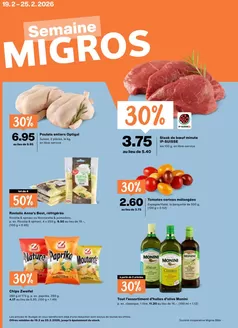 Migros Katalog in Lancy | Üsi beste Ängbot für Sie | 2026-02-19T00:00:00.000Z - 2026-02-25T00:00:00.000Z