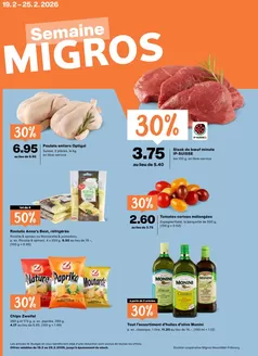 Migros Katalog in Lancy | Attraktiivi Sonderängbot für alli | 2026-02-19T00:00:00.000Z - 2026-02-25T00:00:00.000Z