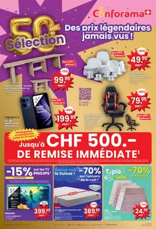 Conforama Katalog in Basel | Catalogue n10 - FR | 2026-03-04T00:00:00.000Z - 2026-03-17T00:00:00.000Z