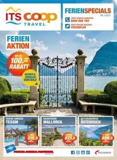 Coop Travel Katalog in Winterthur | Ferien Specials ITS Coop Travel Nr. 2 2021ITS Coop Travel | 2026-03-05T00:00:00.000Z - 2026-03-19T00:00:00.000Z