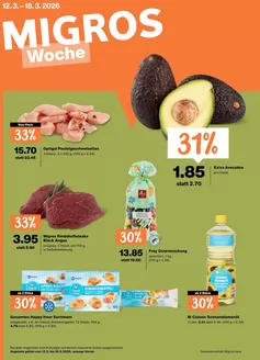Migros Katalog in Emmen | Migros reklamblad - DE | 2026-03-12T00:00:00.000Z - 2026-03-18T00:00:00.000Z