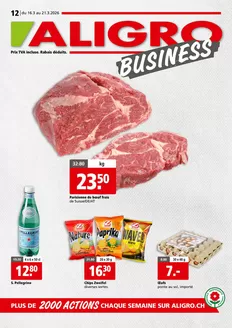 Aligro Katalog in Oftringen | Actions BUSINESS #12 | 2026-03-16T00:00:00.000Z - 2026-03-21T00:00:00.000Z