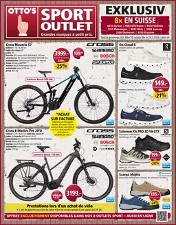 Otto's Katalog in Adliswil | SPÉCIAL VÉLOS - FR | 2026-03-19T00:00:00.000Z - 2026-04-02T00:00:00.000Z
