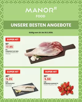 Manor Katalog in Zürich | Der aktuelle Katalog - DE | 2026-03-24T00:00:00.000Z - 2026-03-30T00:00:00.000Z
