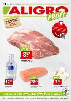 Aligro Katalog in Romanshorn | Neui Ängbot zum Entdecke | 2026-03-30T00:00:00.000Z - 2026-04-04T00:00:00.000Z