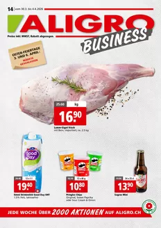 Aligro Katalog in Pratteln | Groossi Uswahl a Ängbot | 2026-03-30T00:00:00.000Z - 2026-04-04T00:00:00.000Z