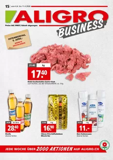 Aligro Katalog in Rapperswil | Sonderängbot für Sie | 2026-04-06T00:00:00.000Z - 2026-04-11T00:00:00.000Z