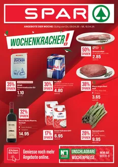 SPAR Katalog in Zürich | Tolle Rabatt uf usgwählte Produkt | 2026-04-09T00:00:00.000Z - 2026-04-15T00:00:00.000Z