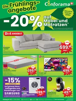Conforama Katalog | Attraktiivi Sonderängbot für alli | 2026-04-08T00:00:00.000Z - 2026-04-21T00:00:00.000Z