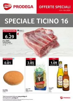 Prodega Katalog in Zollikofen | Kw16 agh speciale ticino i | 2026-04-13T00:00:00.000Z - 2026-04-18T00:00:00.000Z