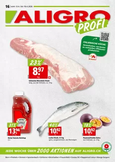 Aligro Katalog | Exklusivi Deals für üsi Chunde | 2026-04-13T00:00:00.000Z - 2026-04-18T00:00:00.000Z