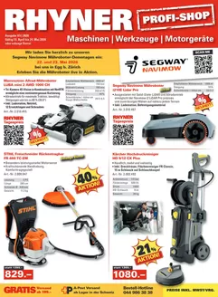 Rhyner Katalog in Prilly | Rhyner reklamblad | 2026-04-13T00:00:00.000Z - 2026-05-24T00:00:00.000Z