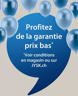 JYSK Katalog in Thônex | Ängbot für Schnäppchenjäger | 2026-04-04T00:00:00.000Z - 2026-04-27T00:00:00.000Z