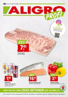 Aligro Katalog in Wettingen | Üsi beste Deals für Sie | 2026-04-27T00:00:00.000Z - 2026-05-02T00:00:00.000Z