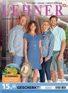 Lehner Versand Katalog | Lehner Versand reklamblad | 2026-05-07T00:00:00.000Z - 2026-06-30T00:00:00.000Z