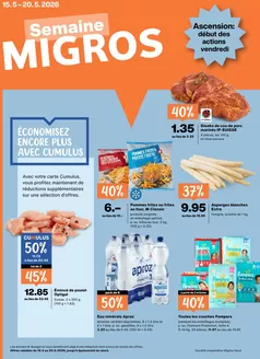 Migros Katalog in Lausanne | Migros reklamblad - DE | 2026-05-15T00:00:00.000Z - 2026-05-20T00:00:00.000Z