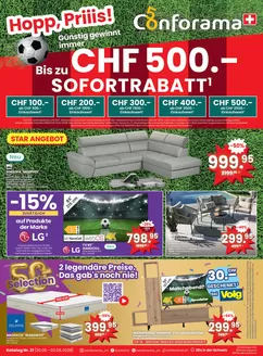 Conforama Katalog | Tolles Ängbot für Schnäppchenjäger | 2026-05-13T00:00:00.000Z - 2026-06-02T00:00:00.000Z