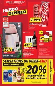 Denner Katalog in Renens | 2026-21-fr | 2026-05-21T00:00:00.000Z - 2026-05-27T00:00:00.000Z