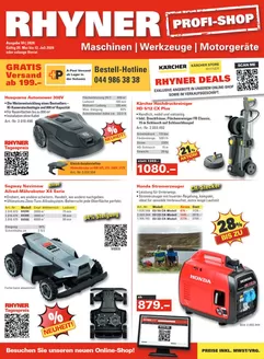 Rhyner Katalog in Buchs | Rhyner reklamblad | 2026-05-25T00:00:00.000Z - 2026-07-12T00:00:00.000Z