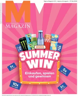 Migros Katalog in Bern | Migros reklamblad - DE Zürich | 2026-05-27T00:00:00.000Z - 2026-05-27T00:00:00.000Z