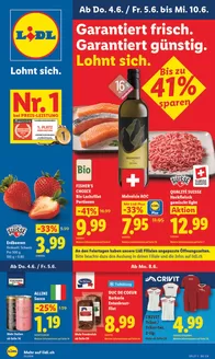Lidl Katalog in Zürich | 4.6.5.6. - 10.6. | 2026-06-04T00:00:00.000Z - 2026-06-10T00:00:00.000Z