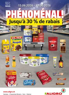 Aligro Katalog | Tolle Rabatt uf usgwählte Produkt | 2026-06-15T00:00:00.000Z - 2026-06-27T00:00:00.000Z