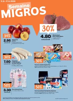 Migros Katalog in Uster | Migros reklamblad - FR | 2026-06-11T00:00:00.000Z - 2026-06-17T00:00:00.000Z