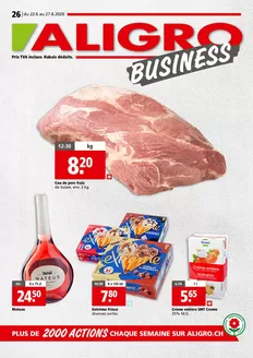 Aligro Katalog in Meilen | Actions BUSINESS #26 | 2026-06-22T00:00:00.000Z - 2026-06-27T00:00:00.000Z