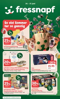 Fressnapf Katalog | Angebote aus unserer Werbung für dich - DE | 2026-06-24T00:00:00.000Z - 2026-06-27T00:00:00.000Z
