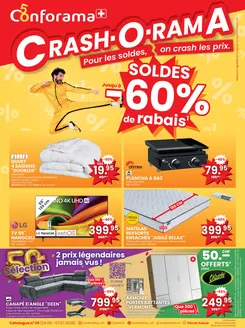 Conforama Katalog in Lausanne | Rabatt und Aktione | 2026-06-24T00:00:00.000Z - 2026-07-07T00:00:00.000Z