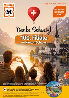Müller Katalog in Pratteln | Sparen macht Freude | 2026-06-24T00:00:00.000Z - 2026-07-01T00:00:00.000Z