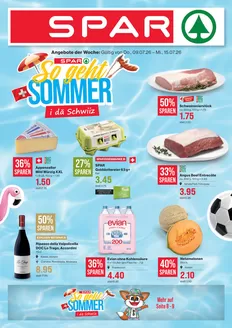 SPAR Katalog | Top-Deals für alli Chunde | 2026-07-09T00:00:00.000Z - 2026-07-15T00:00:00.000Z