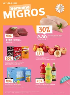 Migros Katalog in Schwyz | Migros reklamblad - DE | 2026-07-16T00:00:00.000Z - 2026-07-22T00:00:00.000Z