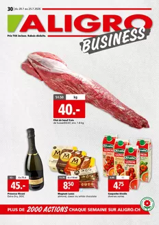 Aligro Katalog | Actions BUSINESS #30 | 2026-07-20T00:00:00.000Z - 2026-07-25T00:00:00.000Z