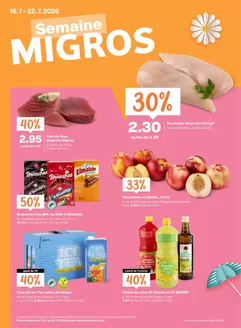 Migros Katalog in Bern | Migros reklamblad - FR | 2026-07-16T00:00:00.000Z - 2026-07-22T00:00:00.000Z