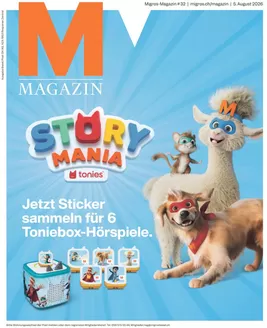 Migros Katalog | Migros reklamblad - DE Basel | 2026-08-05T00:00:00.000Z - 2026-08-19T00:00:00.000Z