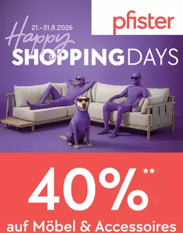 Pfister Katalog in Burgdorf | Top-Deals und Rabatt | 2026-08-21T00:00:00.000Z - 2026-08-31T00:00:00.000Z