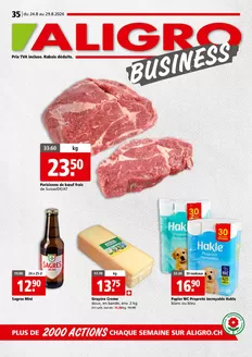 Aligro Katalog in Buchs | Actions BUSINESS #35 | 2026-08-24T00:00:00.000Z - 2026-08-29T00:00:00.000Z