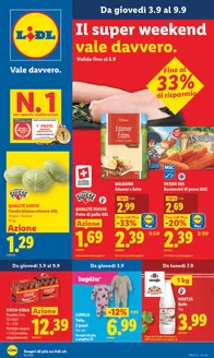 Lidl Katalog in Zürich | 3.9 - 9.9 | 2026-09-03T00:00:00.000Z - 2026-09-09T00:00:00.000Z