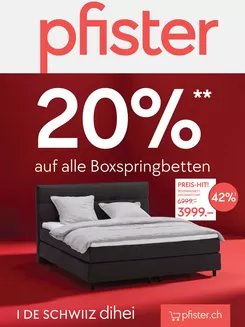 Pfister Katalog in Pieterlen | Rabatt und Aktione | 2026-09-01T00:00:00.000Z - 2026-09-15T00:00:00.000Z