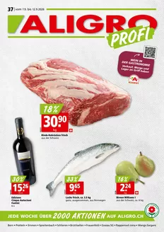 Aligro Katalog in Zürich | Top-Deals für alli Chunde | 2026-09-07T00:00:00.000Z - 2026-09-12T00:00:00.000Z